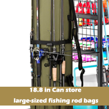 Commercial Grade Mobile Fishing Pole and Tackle Center