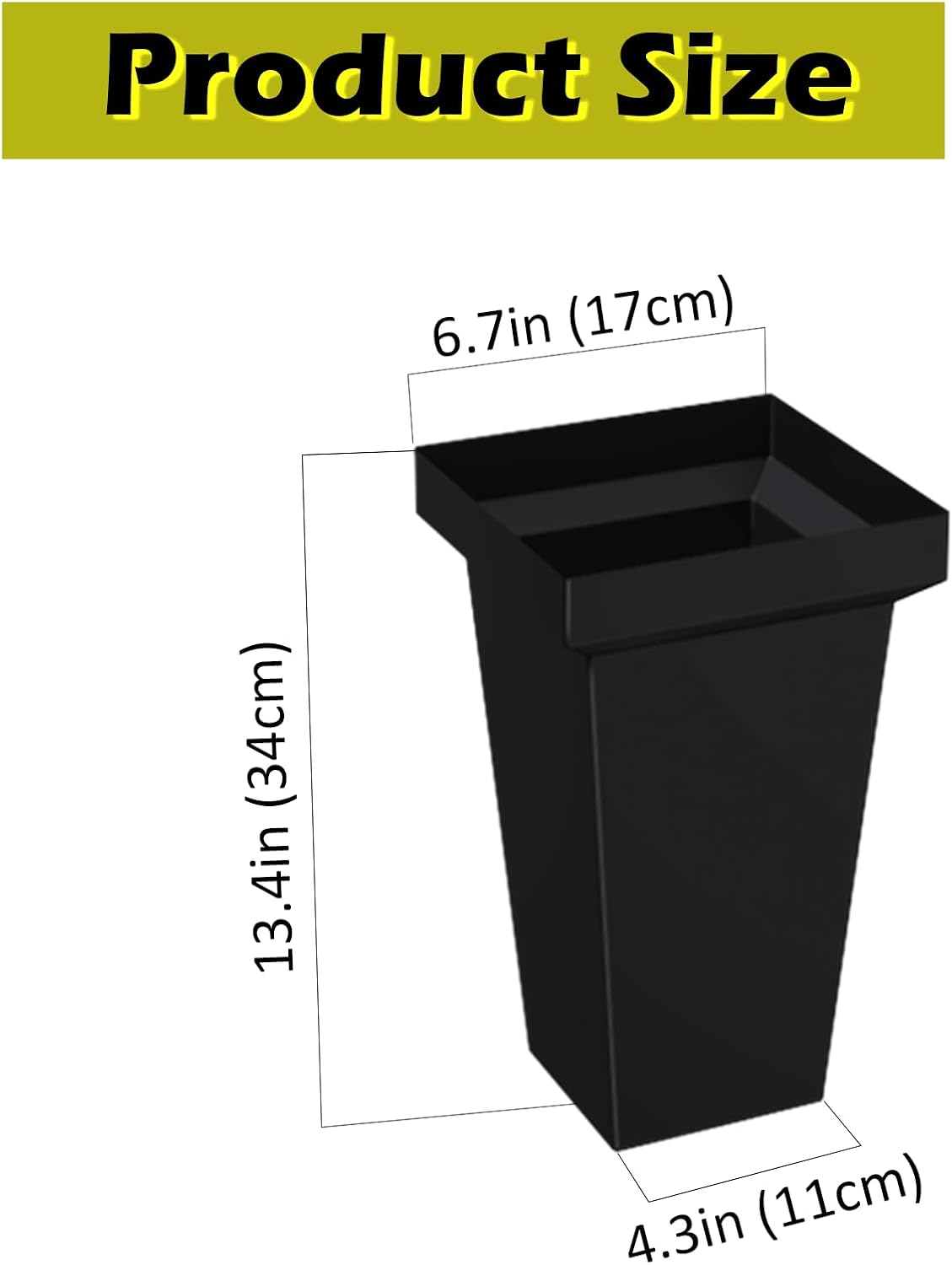 Heavy-Duty 4-Tier Metal Flower Display Stand with 16 Buckets